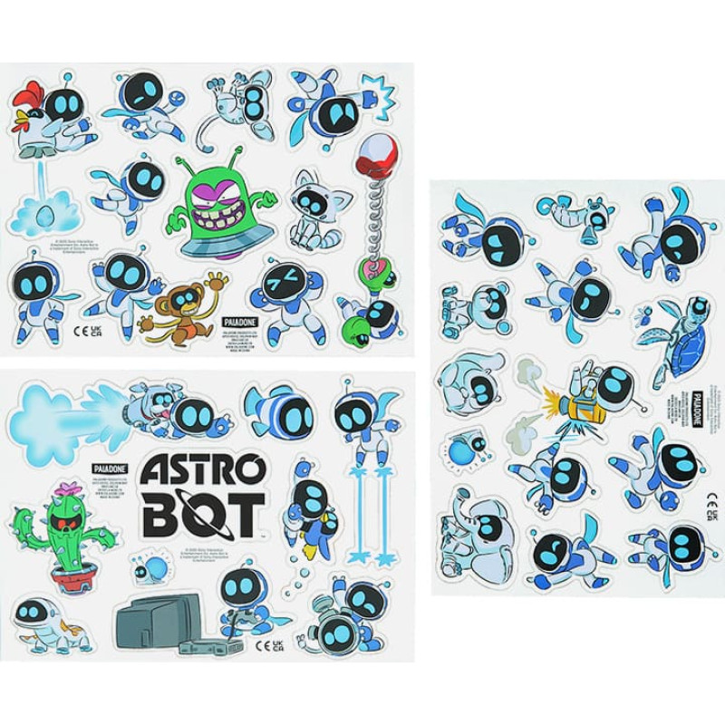 Paladone AstroBot Fridge Magnets (3 Sheets With 34 Magnets)