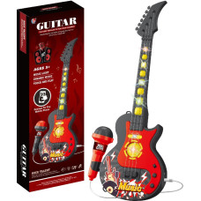 GITARA ELEKTRYCZNA Z MIKROFONEM DŹWIĘK