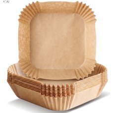 Springos &uuml;hekordsed pabervormid kuuma&otilde;hufrit&uuml;&uuml;rile, 20 &times; 20 cm, 100 tk, pruunid &mdash; KI0188