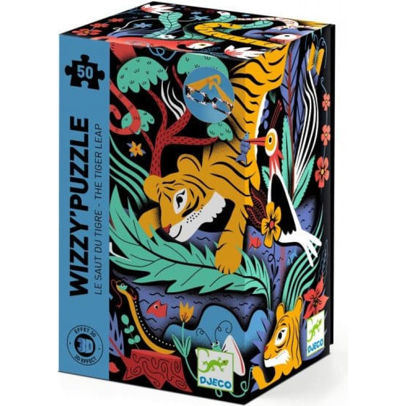 DJECO Wizzy pusle - Tiigrihüpe - 50 tk DJ07031