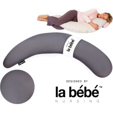 La Bebe ™ Moon Maternity Pillow Cover Art.148435 Dark Grey Papildus PĀRVALKS pakaviņam 195 cm