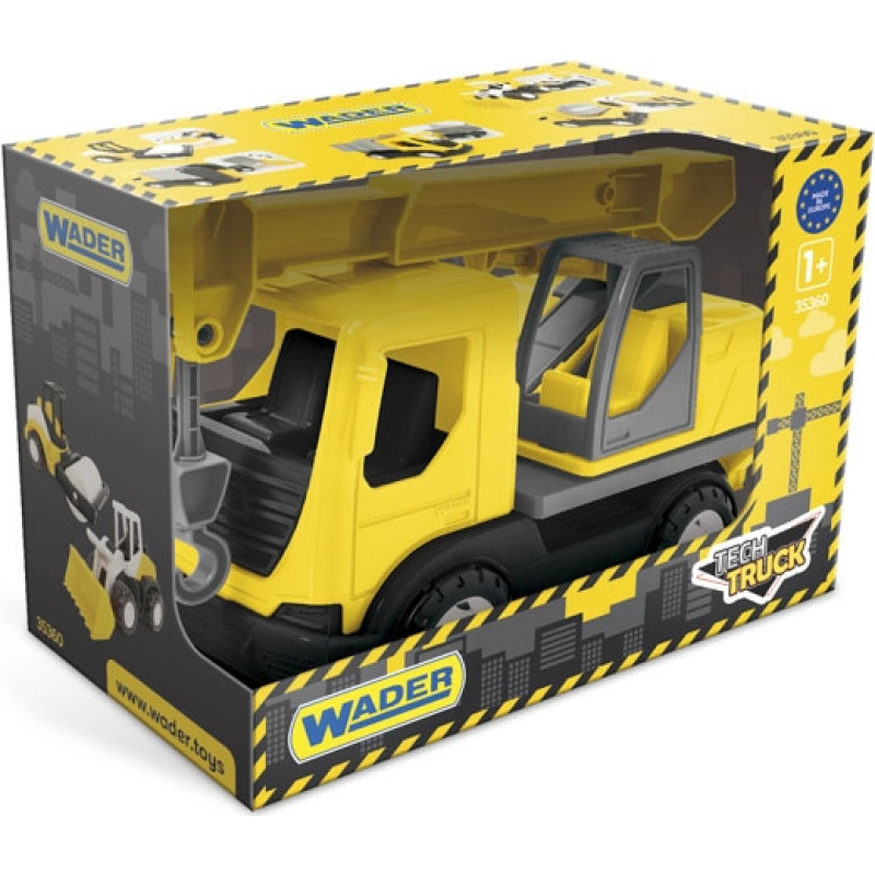 Wader 35367 Tech Truck dźwig w kartonie