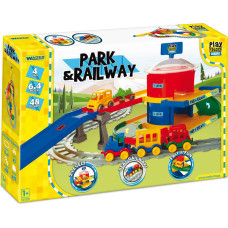 Wader 51520 Play Trucks Railway stacja kolejkowa