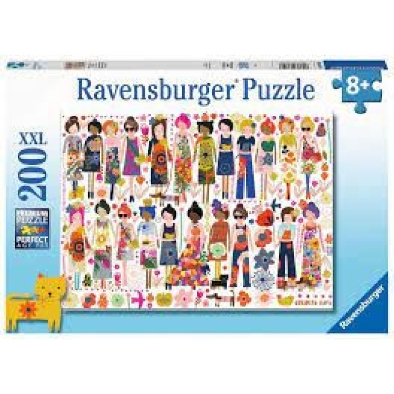 Ravensburger Puzzle Flowers and Friends 200 Pc Puzzle 13359