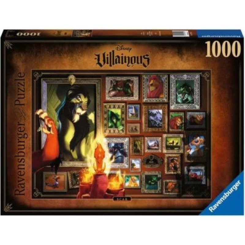 Ravensburger Puzzle Villainous: Scar 1000p 16524