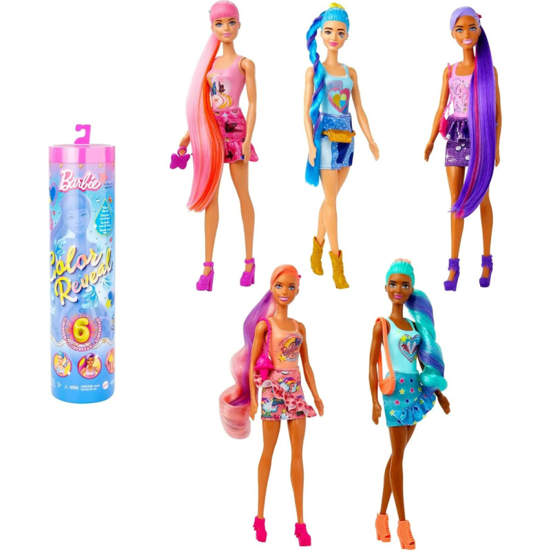 Barbie Color Reveal Totally Denim Series HJX55