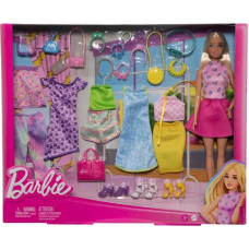 Barbie Barbie Clothes and Doll Mix-and-Match Fashions HKB07