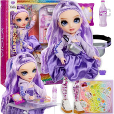 Rainbow High 427810-INT Rainbow High Sparkle & Shine Fashion Dolls- VIOLA (Purple)