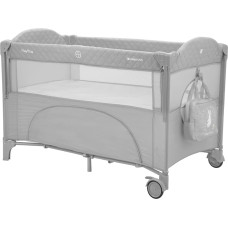 Baby cot 2 levels Milky Way Grey 2023