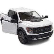 Kinsmart mänguauto, 2022 Ford F-150 Raptor, valge