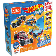 Mega Hot Wheels autode klotsikomplekt 485 osa