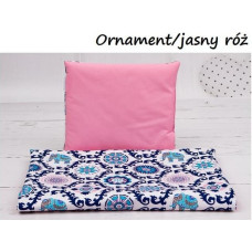 Komplet do wózka cotton poduszka + kołderka