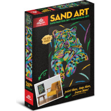 Red Castle sand art set, Leopard