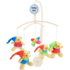 Baby Mix Muzikālais karuselis BEARS BabyMix 14306-izpārdošana