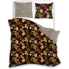 BEDDING SET FLOVERY 004 160X200+2X70X80 COTTON.