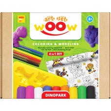 Kids Do WOOW loominguline komplekt 4 in 1 – DINO JA LOOMAD