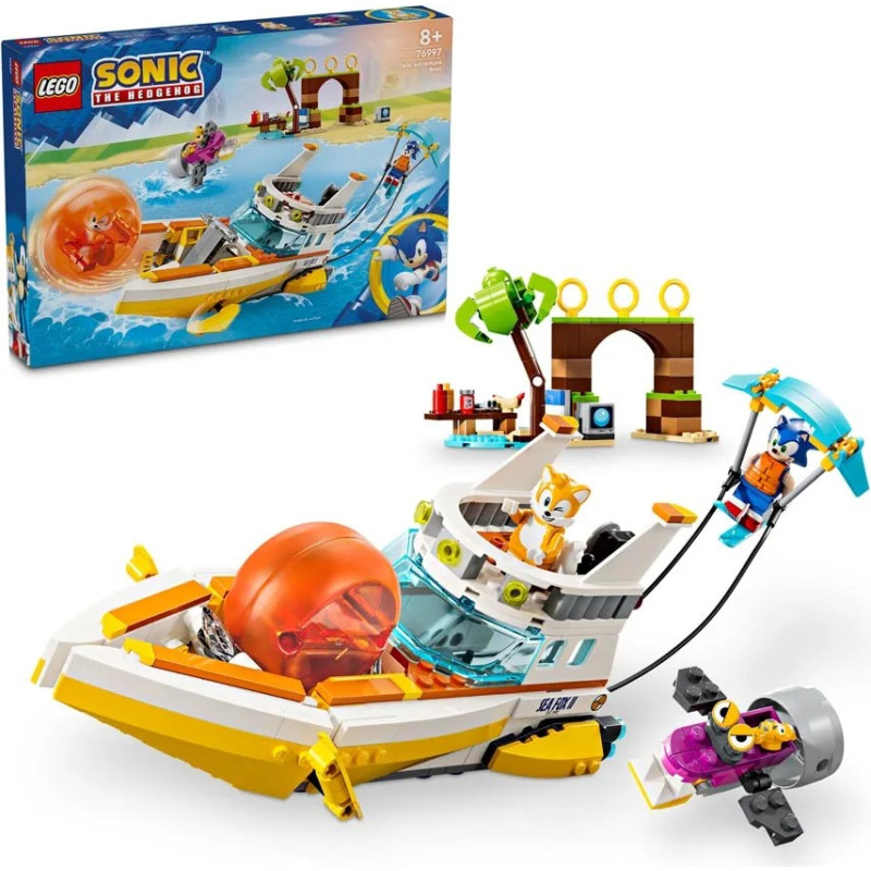 Lego Sonic the Hedgehog Tails Adventure Boat 76997