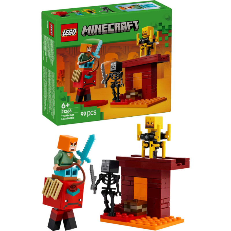 Lego Minecraft Bitwa Na Moście Netheru 21266