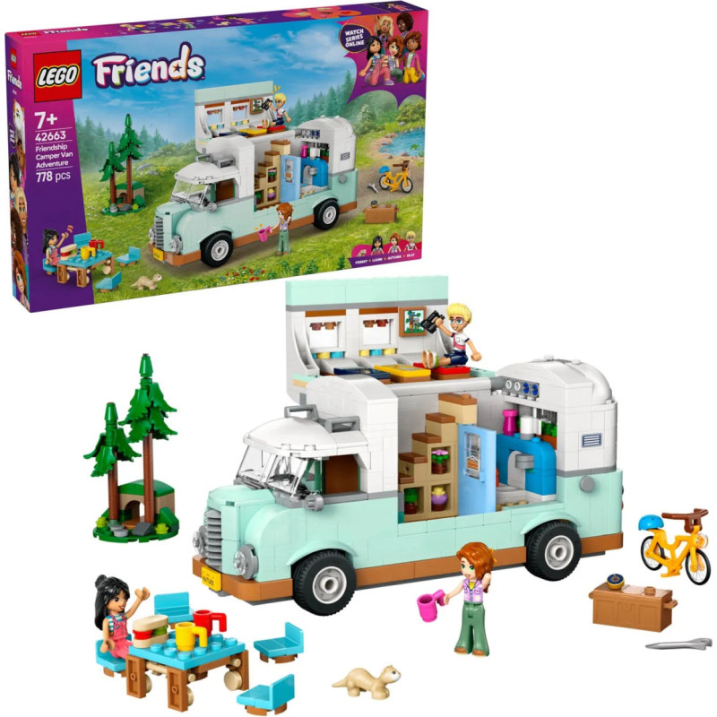 Lego Friends Przygoda W Kamperze Przyjaciół 42663