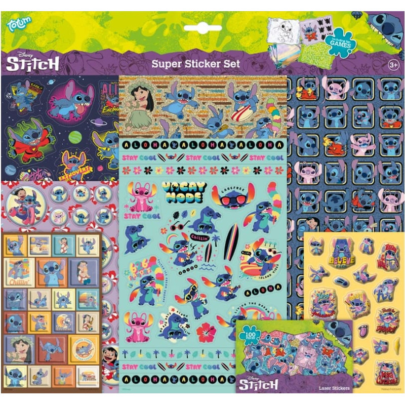 Totum Stitch kleebiste komplekt