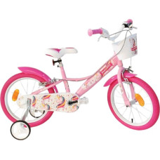 Bimbo Bike Children's bicycle Bimbo Bike 16'' "UNICORN STAR", valge/roosa