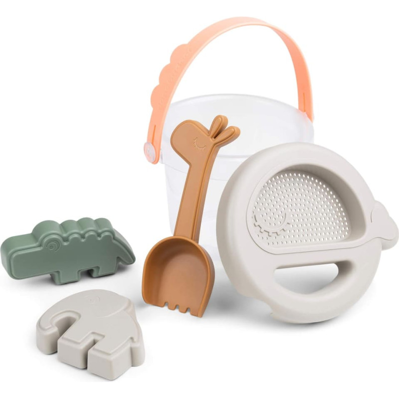 Done by Deer liivakasti mänguasjade komplekt 5-osaline, Sand Mix 4626919