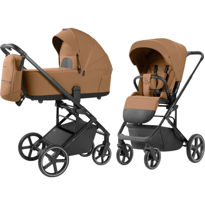 Carrello Baby Beebikäru 2 ühes CARRELLO Alfa CRL-6522 Honey Beige