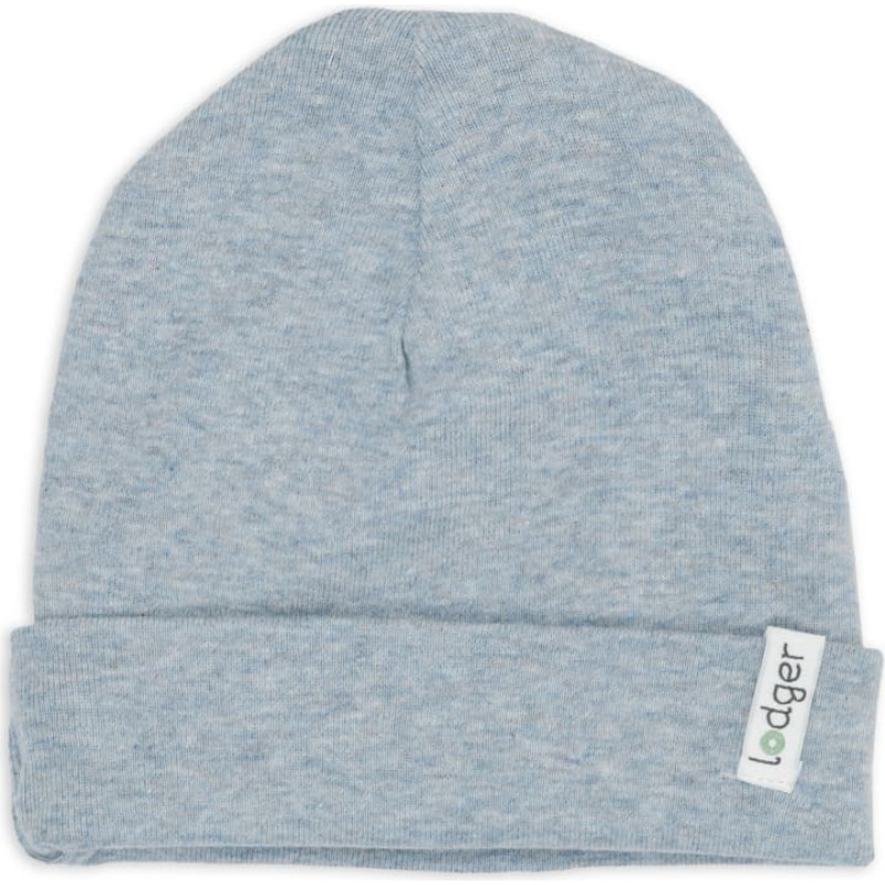 Lodger Beanie Melange bērnu cepurīte, Blue Fogg, 0-6 mēn. - BEM 110_0-6