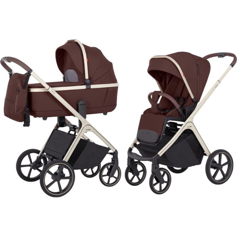 Carrello Baby universaalne 2-ühes jalutuskäru Vector CRL-6550 2025 Sienna Beige