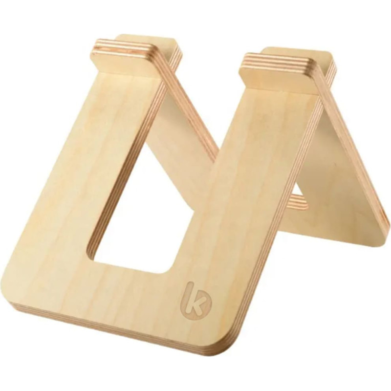 Wooden balance bike stand