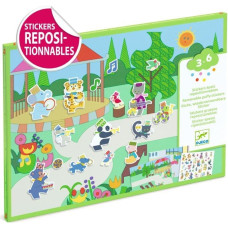 Djeco Paksud kleebised - Karneval