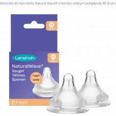 Lansinoh NaturalWave lutid, väga aeglane vool (XS), 2 tk