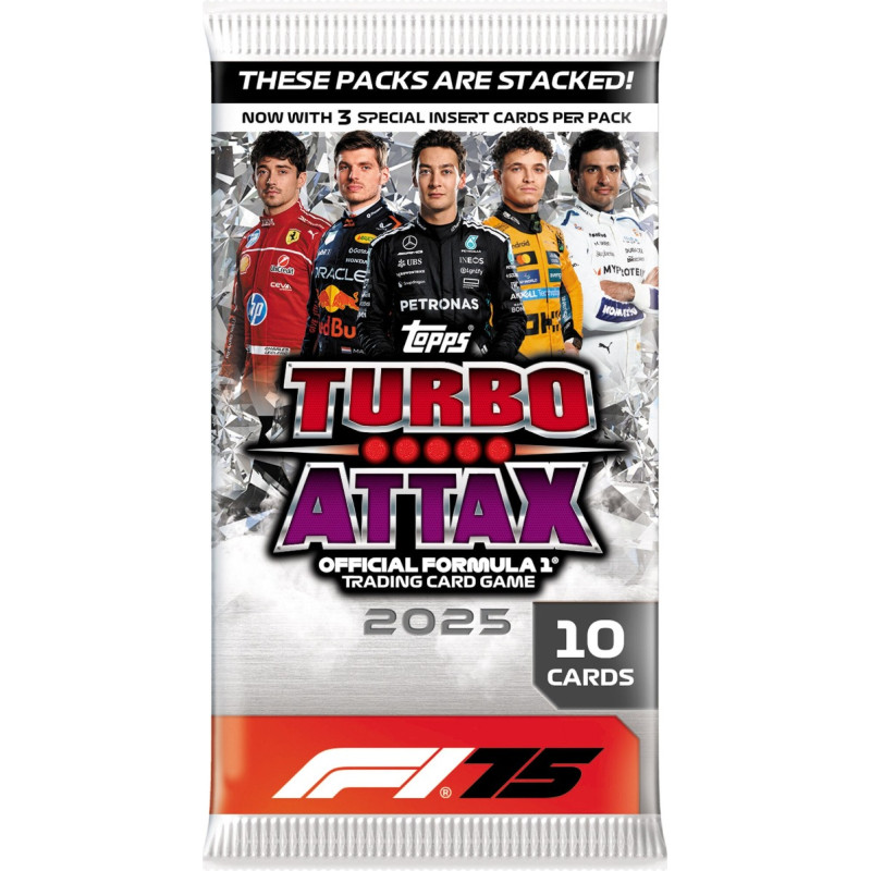 F1 2025 kogumiskaardid Turbo Attax