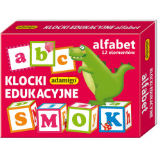 KLOCKI EDUKACYJNE ALFABET