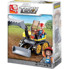 Sluban ehitusklotsid, Mini ekskavaator, 132 tk.