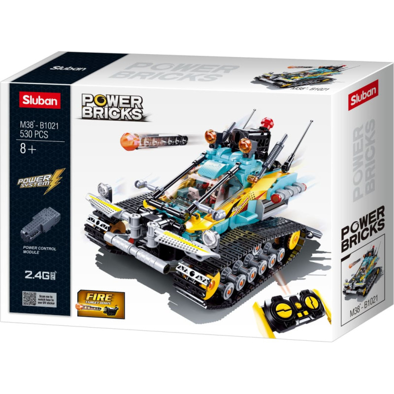 Sluban ehitusklotsid, RC-juhitav auto Scorpio , 530 tk.