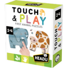 Headu pirmieji lytėjimo gyvūnų dėlionės