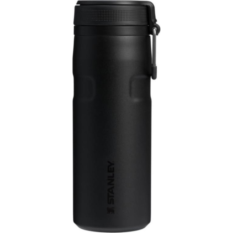 Stanley Termopudele The IceFlow Bottle Twist Flip 0,47L melna 2.0