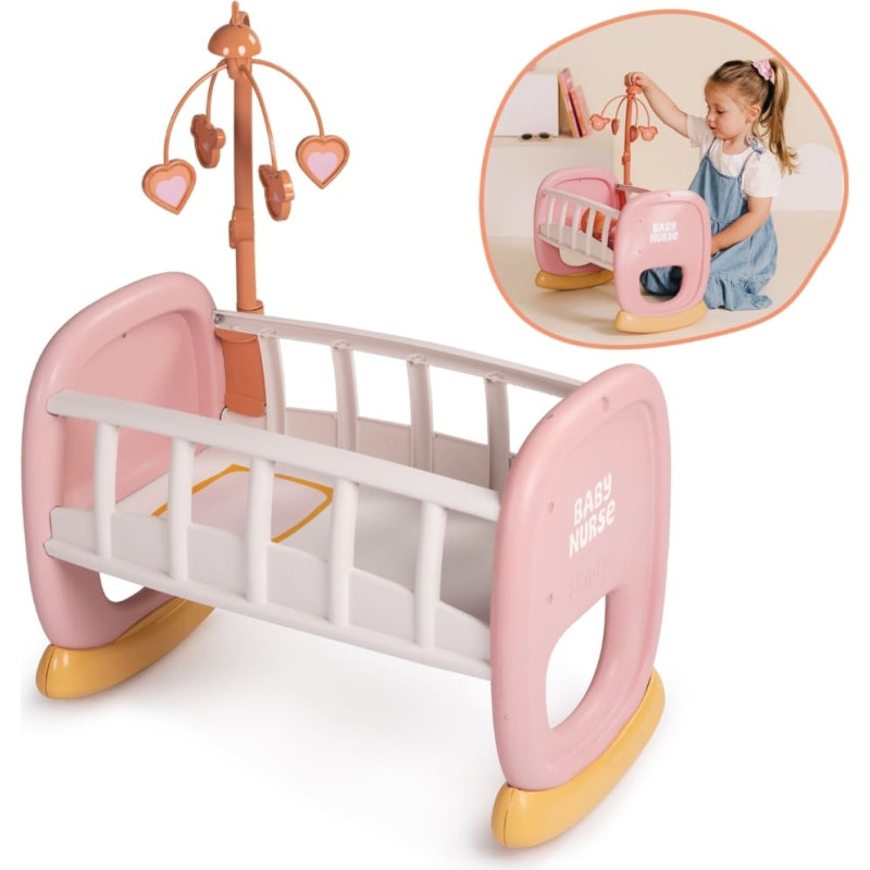 Smoby Baby Nurse Kołyska z karuzelką