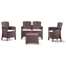 Bica Dārza mēbeļu komplekts Set Lido 2 Storage brūns