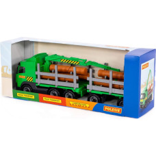 Polesie Volvo log transporter with trailer in box 85.5 cm 9500