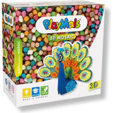 Playmais mozaīka 3D Pāvs 3+