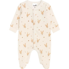 Baby In World BABY 01979 Pajac niemowlęcy prążek Królik 68/74