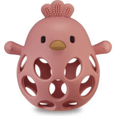 Teether Bite&Play chicken gum massager 6m+ strawberry