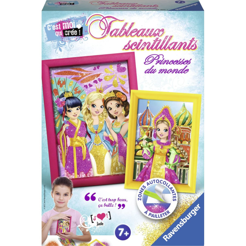 Ravensburger Craft Kit &ndash; Glitter Picture: Princesses of the World