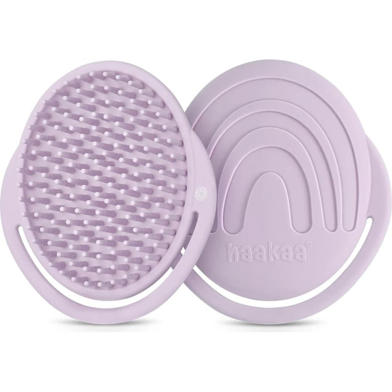 Haakaa Silikona &scaron;ampūna birste Haaka Silicone Shampoo Brush Lavender