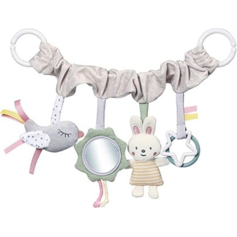 Babyono B.O.1578 Zabawka edukacyjna - zawieszka do wózka i fotelika NATURE