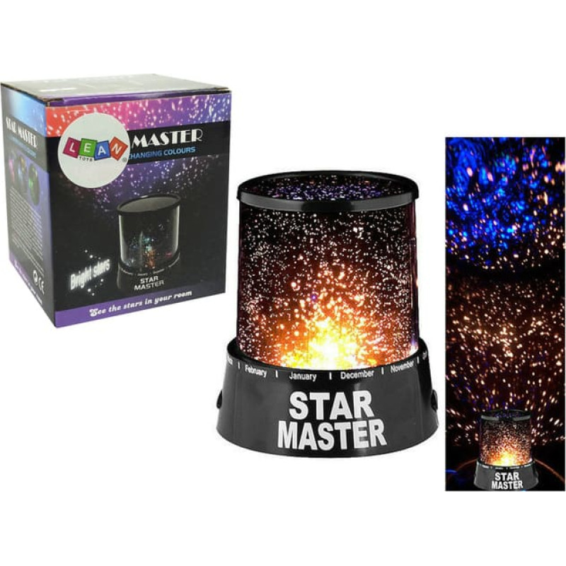 Lean- Nakts lampa-zvaigžņu projektors STAR MASTER 53104