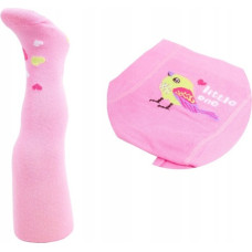 Yo Baby Zeķubikses 80/86 cm RAB-0003 pink bird
