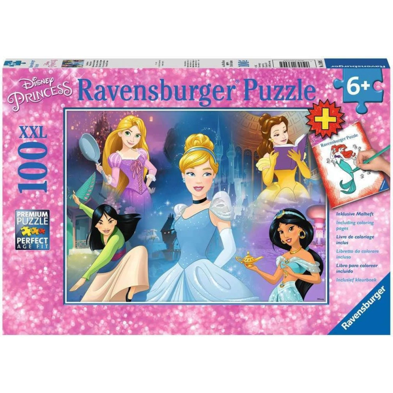 Ravensburger Puzzle 100 pcs Charming Princess + Booklet